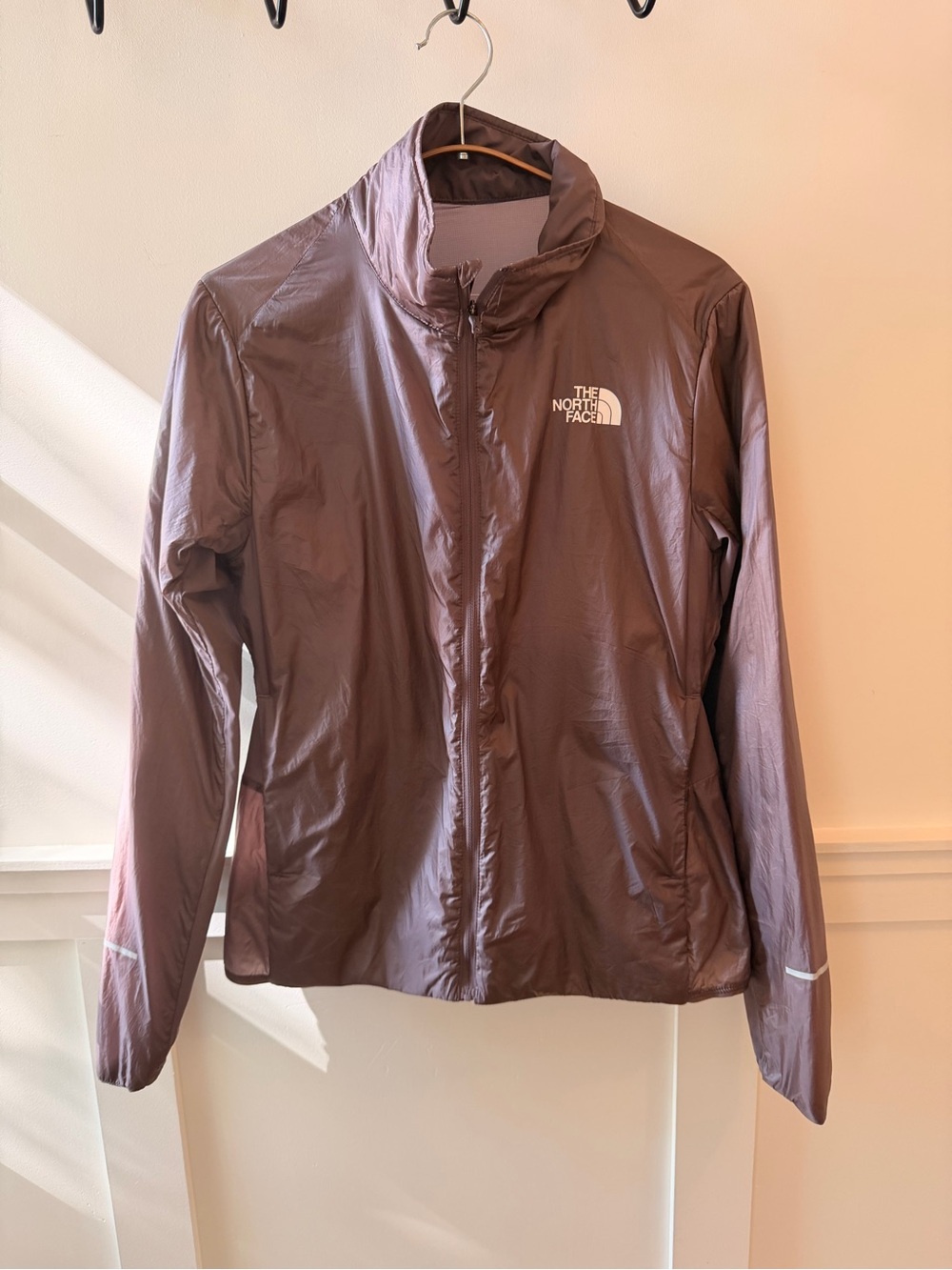 The North Face Women's Mauve Lightweight Running Jacket